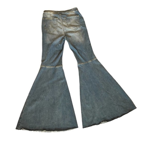 Free People Flare Leg Jeans Size:29R - Picture 7 of 11
